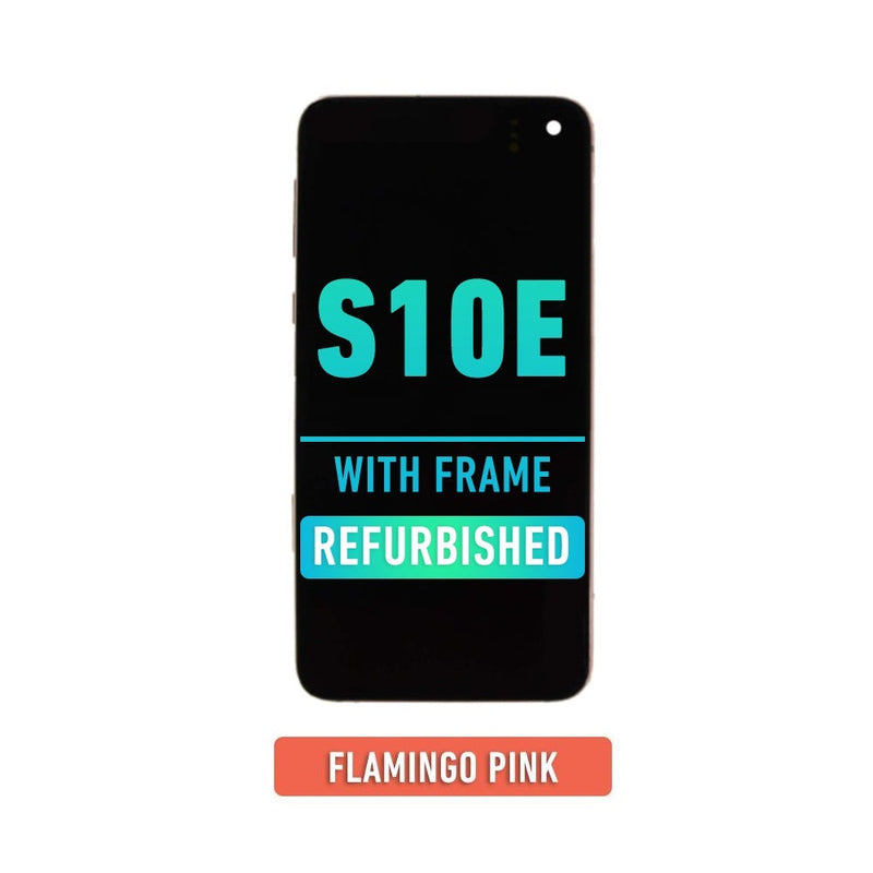 Samsung Galaxy S10E Pantalla Con Bisel (Reacondicionada) (Rosa Flamenco)