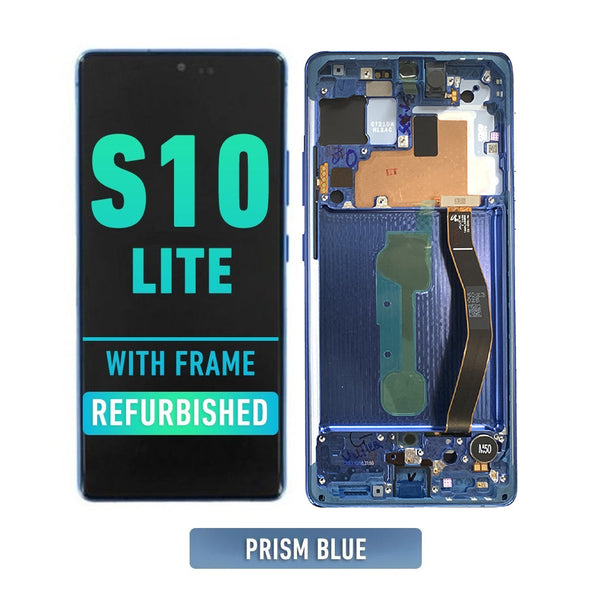 Samsung Galaxy S10 Lite Pantalla Con Bisel (Reacondicionada) (Azul Prisma)