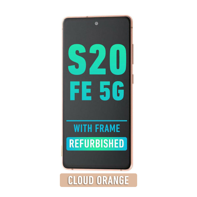 Samsung Galaxy S20 FE Pantalla Con Bisel (Reacondicionada) (Naranja Nube)