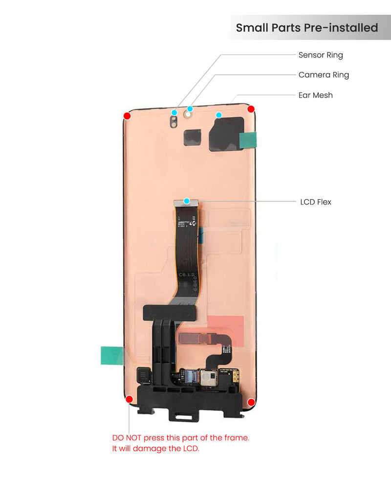 Samsung Galaxy S20 5G Pantalla Sin Bisel (Reacondicionada) (Todos Los Colores)