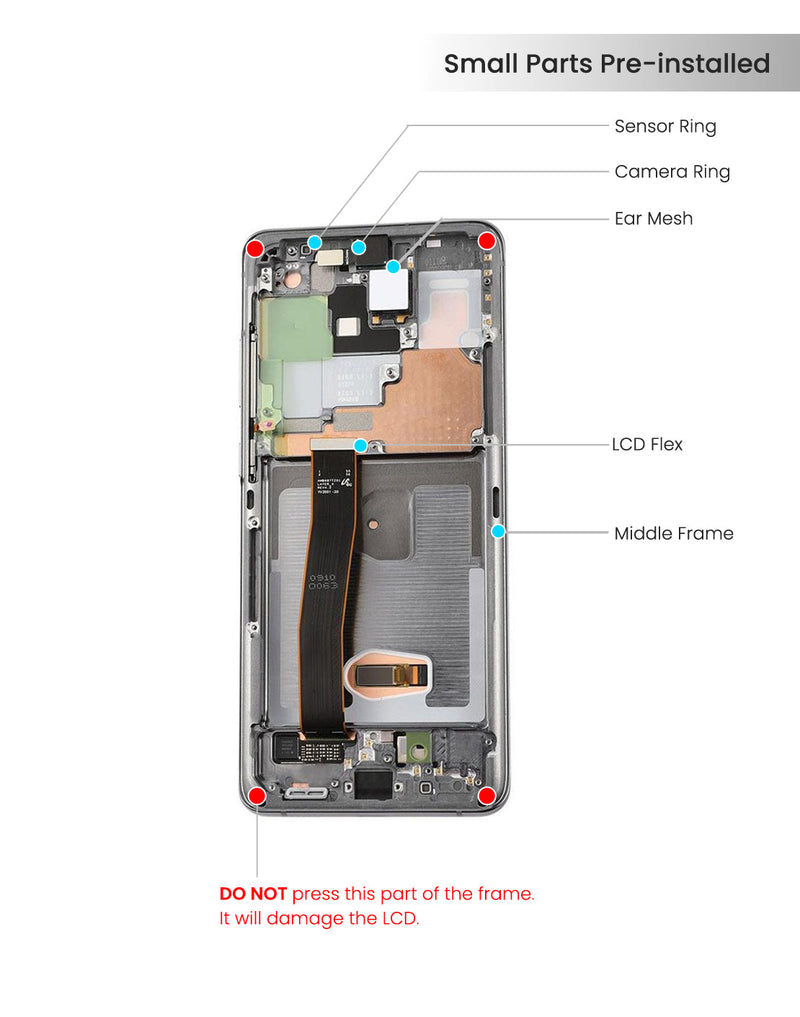 Samsung Galaxy S20 Ultra 5G Pantalla Con Bisel (Compatible Con Todas Las Compañías) (Reacondicionada) (Gris Cósmico)