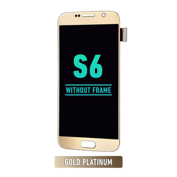 Samsung Galaxy S6 Pantalla Sin Bisel (Reacondicionada) (Oro Titanium)