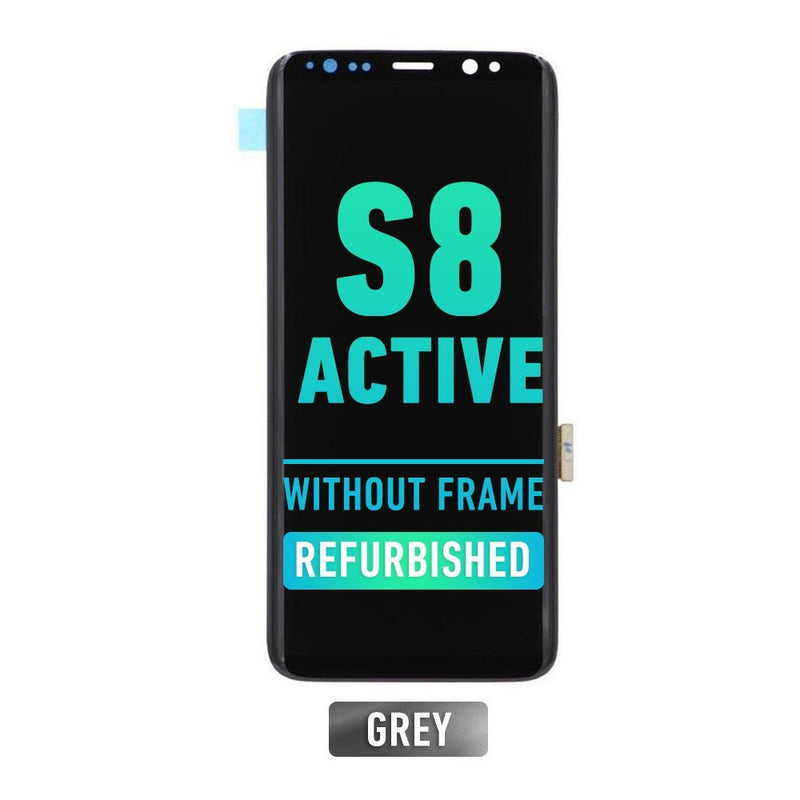 Samsung Galaxy S8 Active Pantalla Sin Bisel (Reacondicionada) (Gris Meteoro)