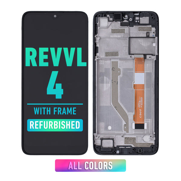 T-Mobile Revvl 4 Pantalla LCD Con Bisel (Reacondicionada) (Todos Los Colores)
