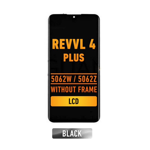 Revvl 4 Plus (5062 / 2020) / Alcatel 3X (5061 / 2020) - Pantalla LCD Sin Bisel (Reacondicionada) (Negro)