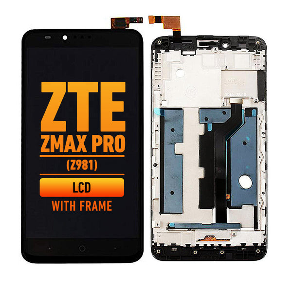 ZTE ZMax Pro (Z981) Pantalla LCD Con Bisel