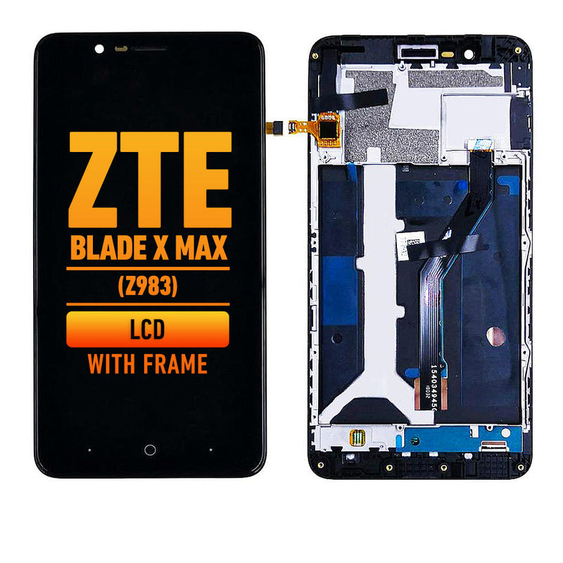 ZTE Blade X Max (Z983) Pantalla LCD Con Bisel