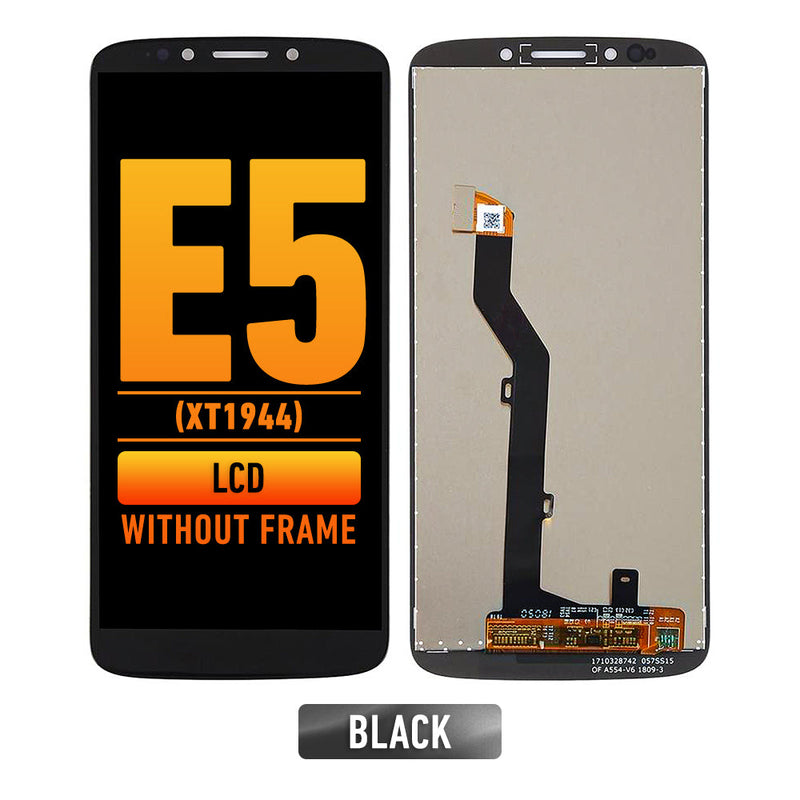 Motorola Moto E5 (XT1944) Pantalla LCD Sin Bisel (Reacondicionada) (Negro)