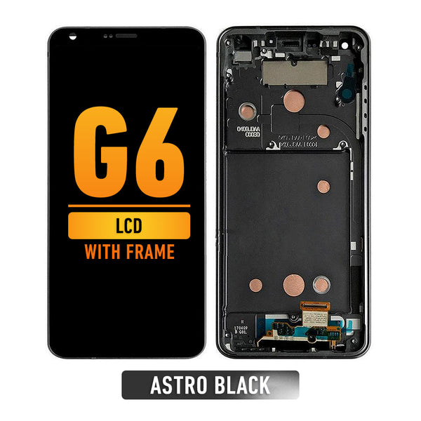 LG G6 Pantalla LCD Con Bisel (Reacondicionada) (Astro Negro)