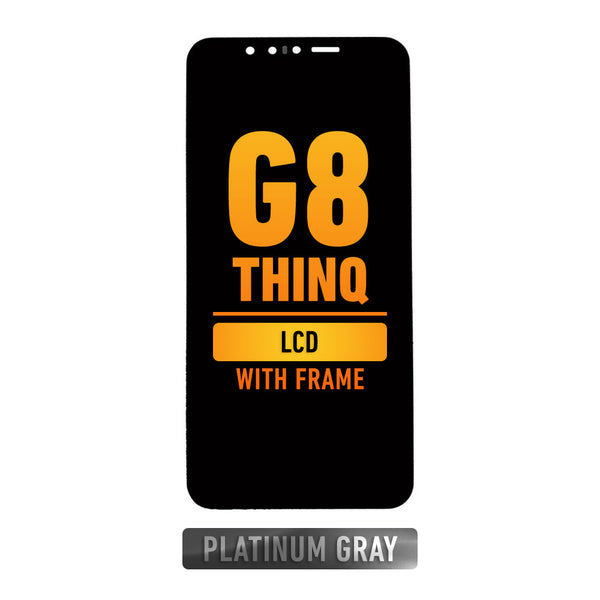 LG G8 ThinQ Pantalla LCD Con Bisel (Reacondicionada) (Gris Platino)