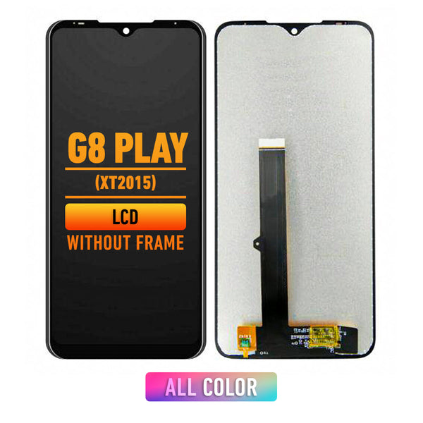 Motorola Moto G8 Play (XT2015) LCD Pantalla Sin Bisel (Reacondicionado) (Todos Los Colores)