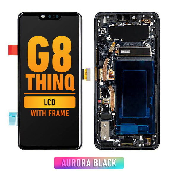 LG G8 ThinQ Pantalla LCD Con Bisel (Reacondicionada) (Negro Aurora)