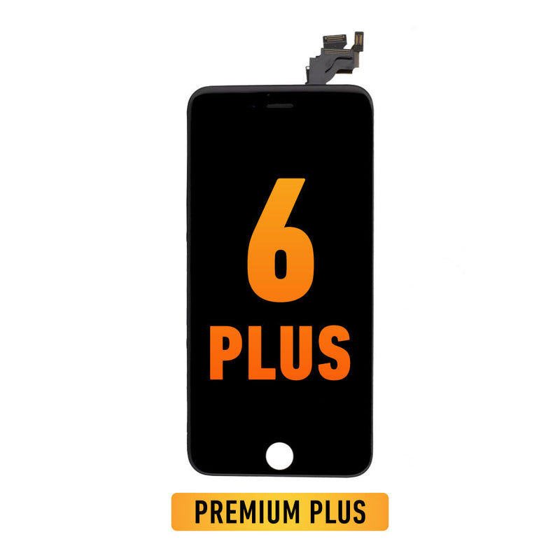 iPhone 6 Plus Pantalla LCD (Con Placa De Metal) (Premium Plus | IQ7) (Negro)