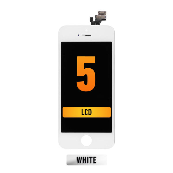 iPhone 5 LCD Pantalla blanca De Reemplazo (Calidad AAA)