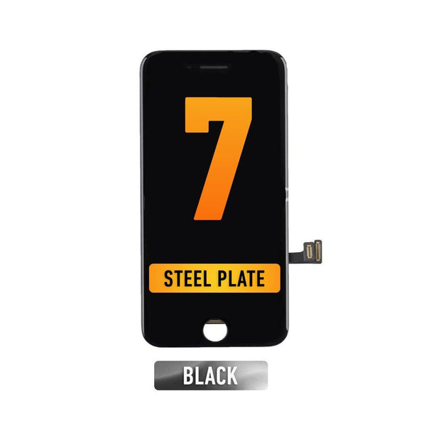 iPhone 7 Pantalla LCD  (Con Placa De Metal) (Premium Plus | IQ7) (Negro)