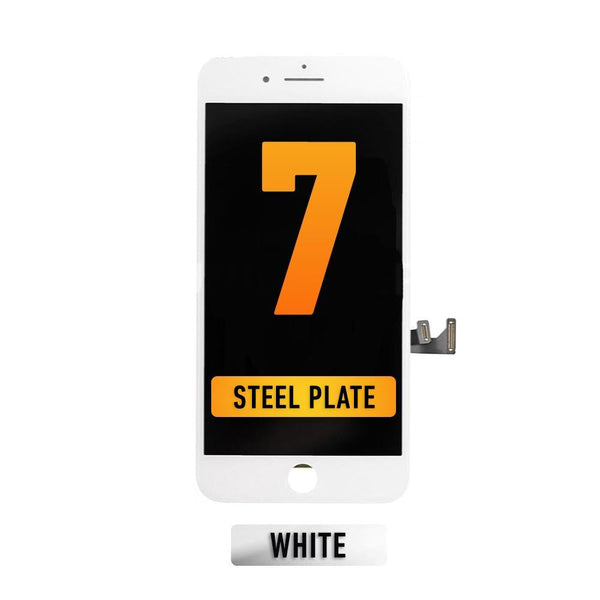 iPhone 7 Pantalla LCD  (Con Placa De Metal) (Premium Plus | IQ7) (Blanco)