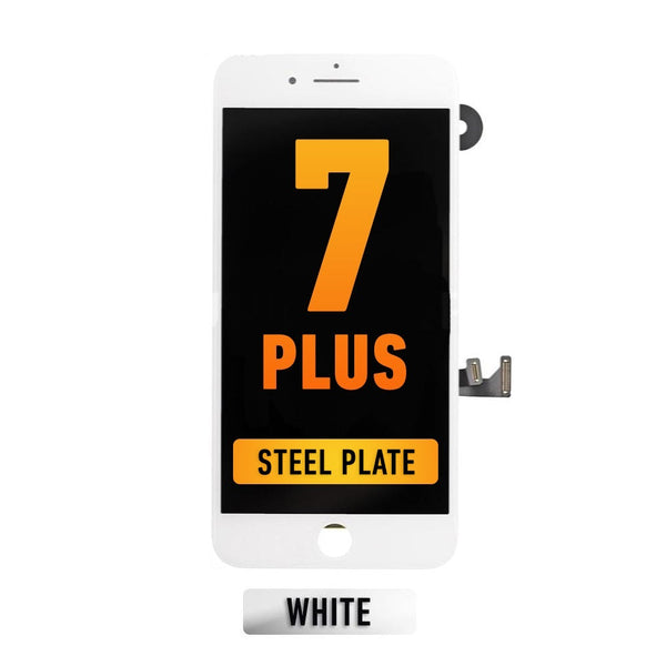iPhone 7 Plus Pantalla LCD  (Con Placa De Metal) (Premium Plus | IQ7) (Blanco)