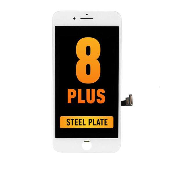 iPhone 8 Plus Pantalla LCD (Con Placa De Metal) (Premium Plus | IQ7) (Blanca)