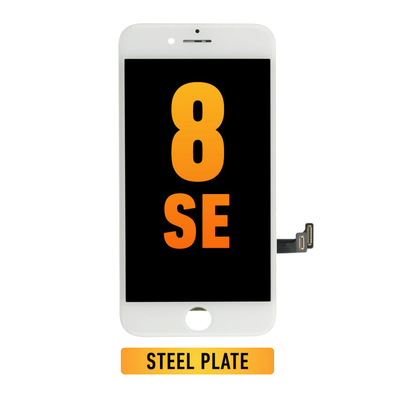 iPhone 8 / SE 2020 / SE 2022 Pantalla LCD (Con Placa De Metal) (Premium Plus | IQ7) (Blanca)