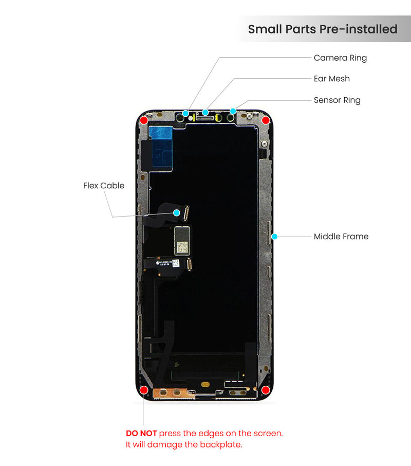iPhone XS Max Pantalla LCD (Incell Plus | IQ7)
