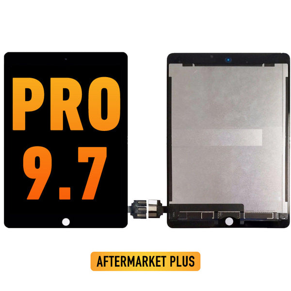 iPad Pro 9.7 Pantalla LCD De Reemplazo Con Digitalizador (Sleep / Wake Sensor Flex Preinstalado) (Aftermarket Plus) (Negro)