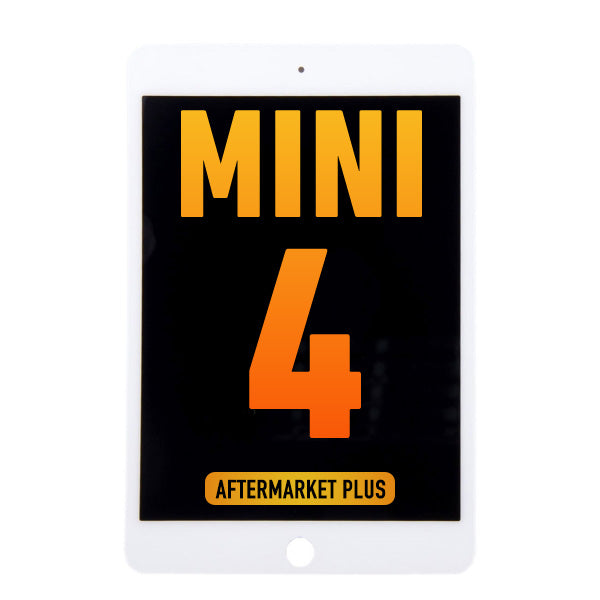 iPad Mini 4 Pantalla LCD De Reemplazo Con Digitalizador (Sleep / Wake Sensor Flex Preinstalado) (Aftermarket Plus) (Blanco)