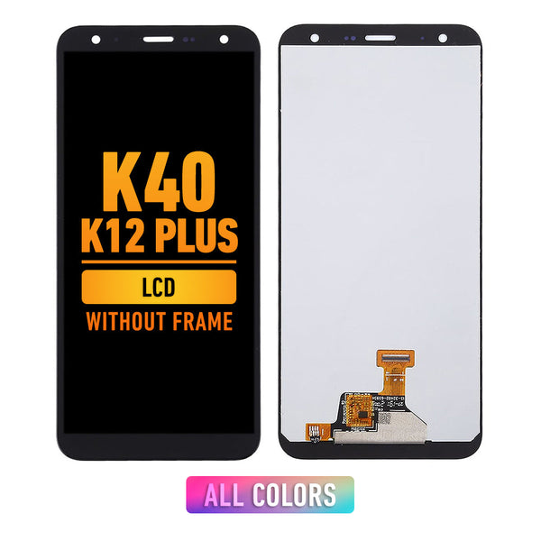 LG K40 / K12 Plus Pantalla LCD Sin Bisel (Reacondicionada) (Todos Los Colores)