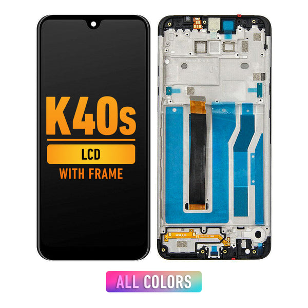LG K40s (2019) Pantalla LCD Con Bisel (Reacondicionada) (Todos Los Colores)