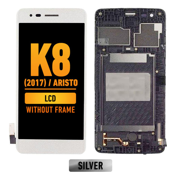 LG K8 (2017) / Aristo MS210 LCD Pantalla Con Bisel (Reacondicionada) (Version US) (Plata)