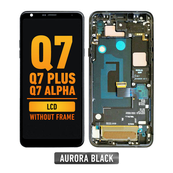 LG Q7 / Q7 Plus / Q7 Alpha Pantalla LCD Con Bisel (Aurora Negro)