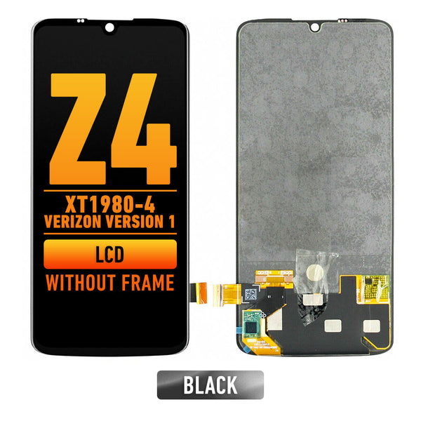 Motorola Z4 (XT1980-4 Verizon Version 1) Pantalla LCD Sin Bisel (Reacondicionada) (Negro)
